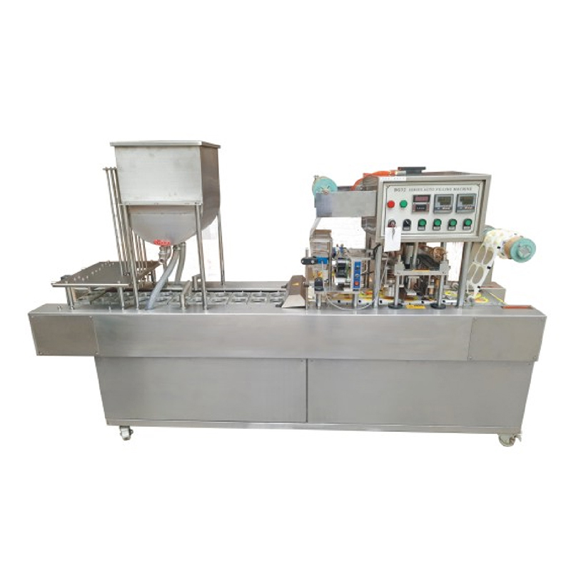 Yiyecek İçecek için Tam Otomatik Bardak Dolum ve Kapama Makinesi