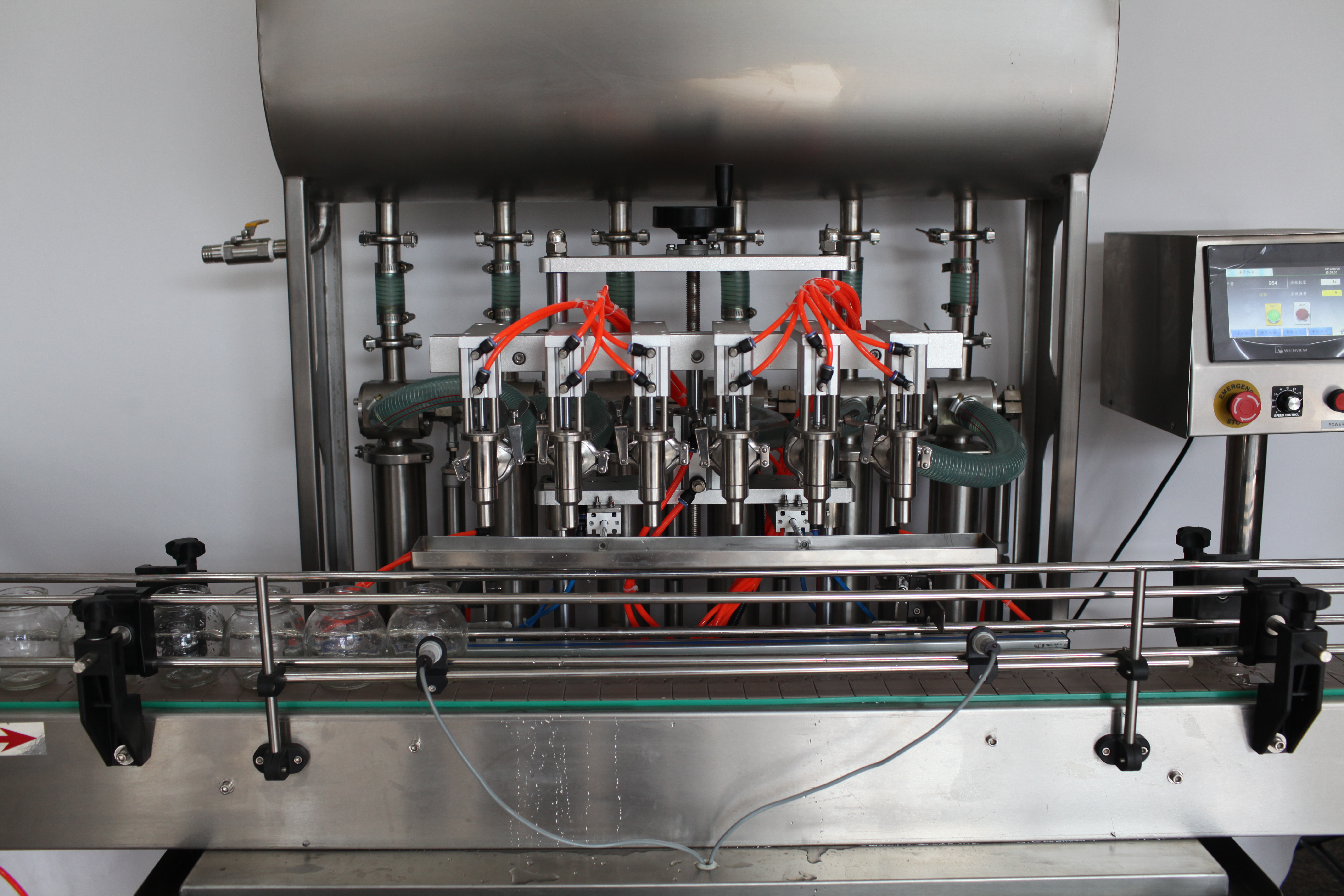 Otomatik Su Dolum Makinesi Sıvı Dolum Sıvı Dolum Makinesi